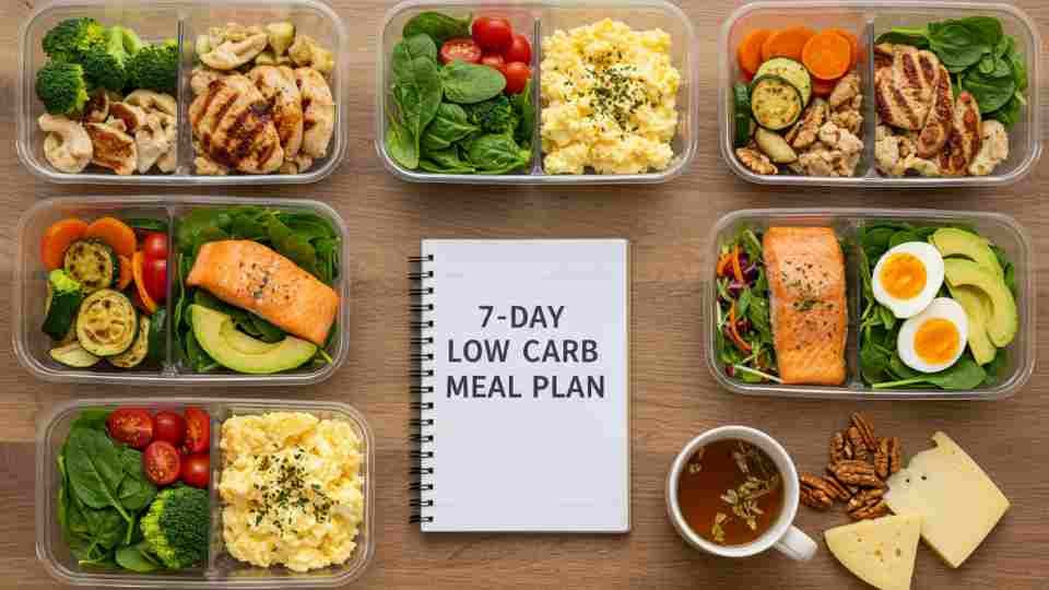 Cardápio Low Carb para 7 Dias: Transforme sua Alimentação
