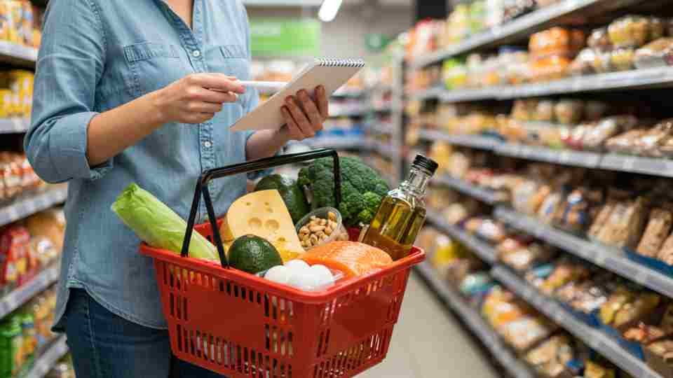 Como fazer compras no supermercado para a low carb