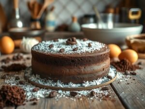 Bolo Low Carb Sem Óleo e Manteiga de Cacau e Coco