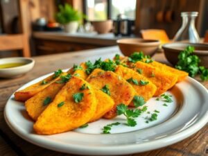 Quibe Vegano Low Carb de Abóbora com Ervas Frescas