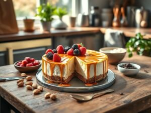 Cheesecake Vegano Low Carb de Castanha do Brasil