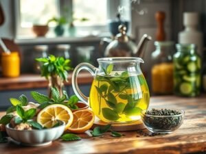 Mix de Chás Detox para Perder Peso
