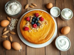 Bolo Low Carb Sem Adoçante e Sem Açúcar da Saúde