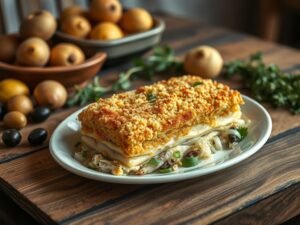 Bacalhau Espiritual Gratinado