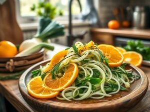 Salada de Erva-Doce com Laranja Refrescante